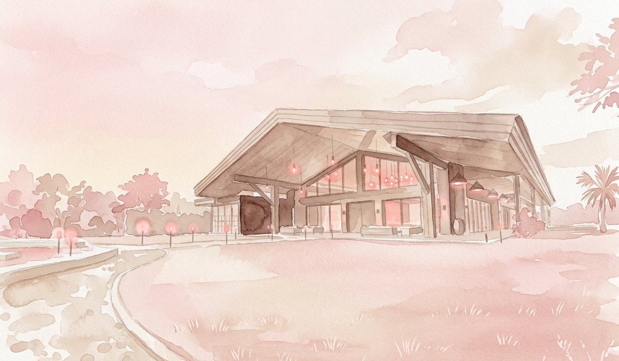 Lakehall at Nena's Sanctuary Venue Illustration
